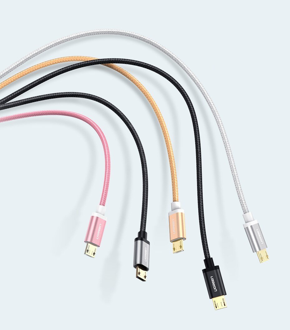 Colorful Braided Micro USB Cable