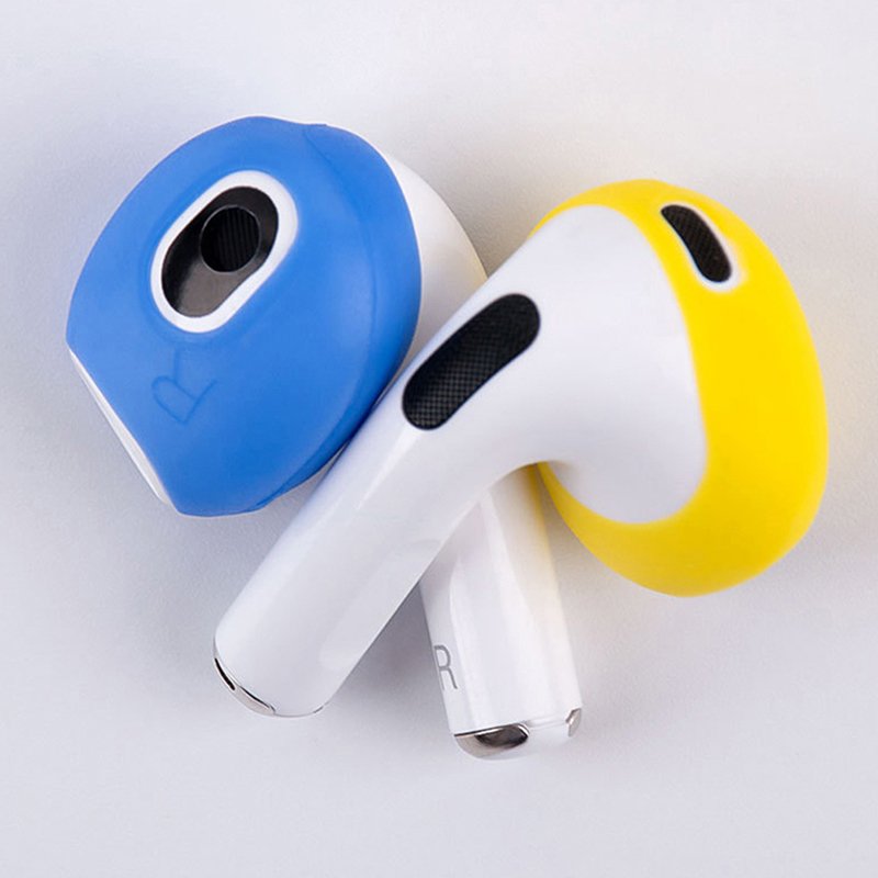 1pair Cover For AirPods 3 3rd Silicone Protective Case Skin Covers Earpads For AirPods 3 Generation Cover Tips Accessories