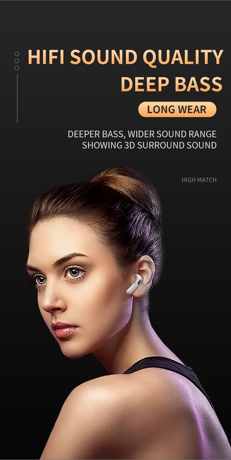 Original Air Pro 6 TWS Wireless Bluetooth Earphones Mini Pods Earbuds Earpod Headset For Xiaomi Android Apple iPhone Headphones
