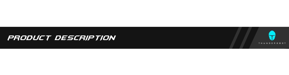 ThundeRobot ML703 Wireless Gaming Mouse 2.4G Wireless Wired RGB Gamer 16000 DPI 1000mAh Rechargeable Mouse for Laptop PC Gaming