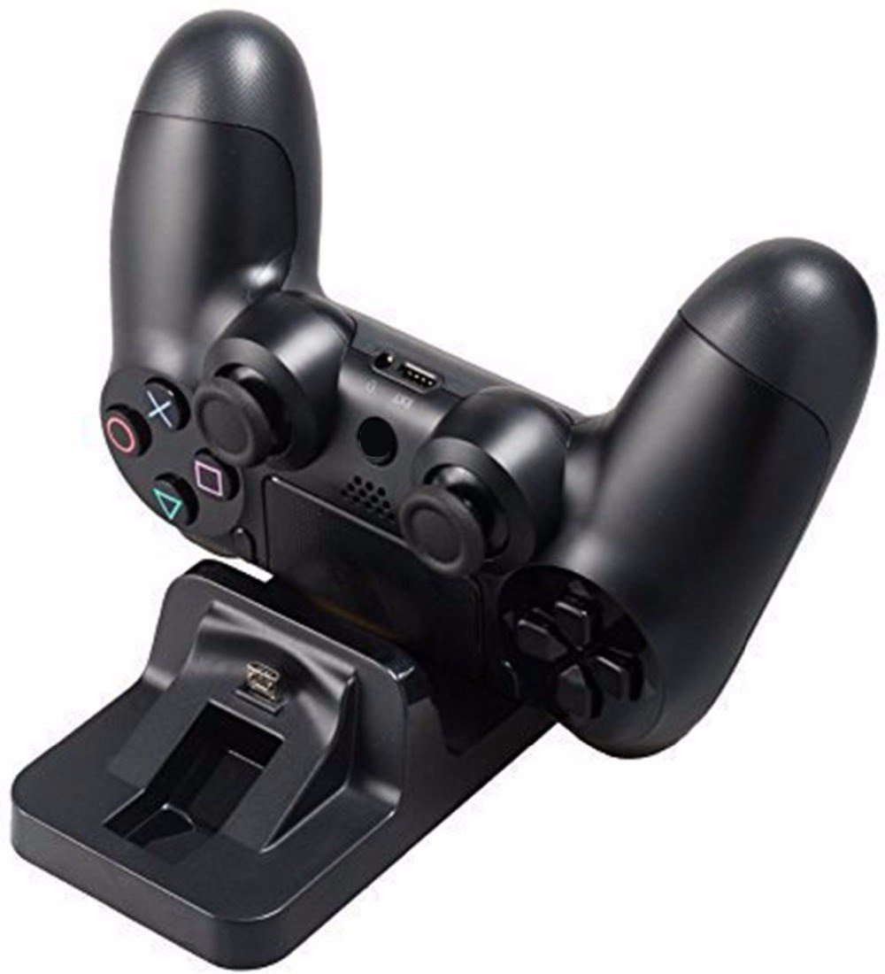 USB Dual Charge Dock For PS4 Controller Gaming Charging Stand Holder For Sony PlayStation 4 Wireless Gamepad Controle Charger