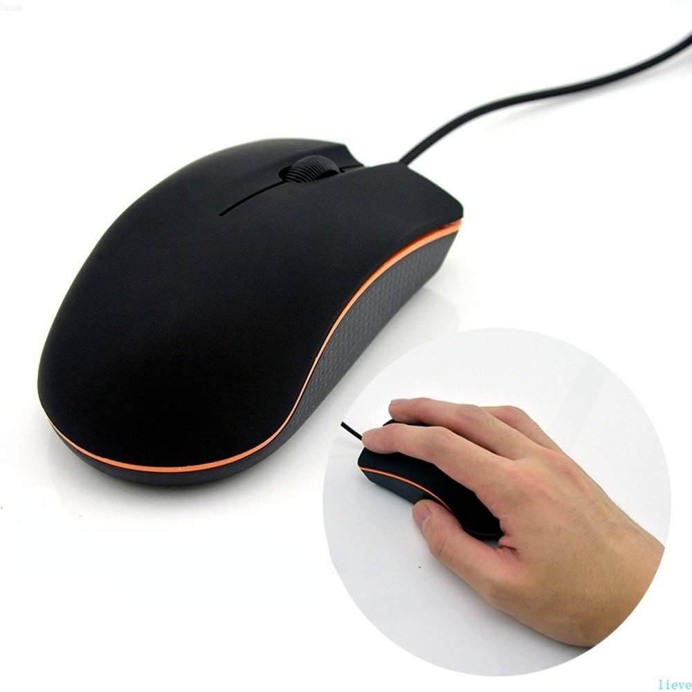 NEW M20 Wired Mouse 1200dpi Computer Office Mouse Matte Black USB Gaming Mice For PC Notebook Laptops Non Slip Wired Gamer Mouse