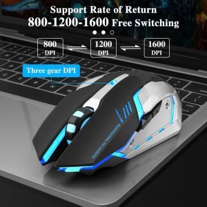 Ergonomic Gaming Wireless Mouse  2.4GH