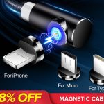 Fast Magnetic Charging Cable for Micro USB / Type C / iPhone