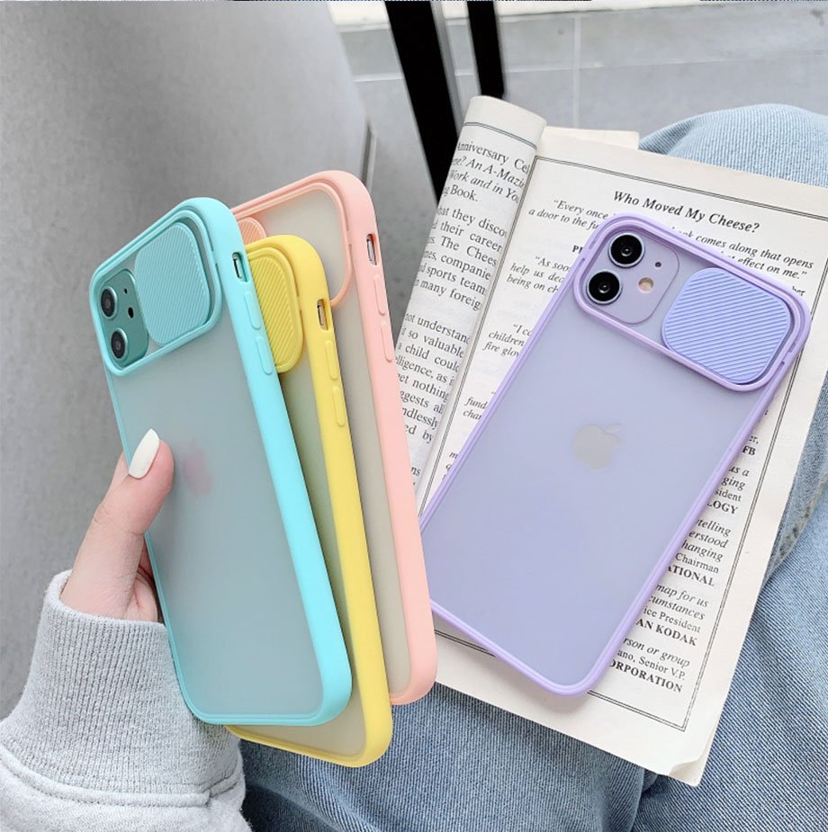 Candy Coloured Smartphone Case with Camera Protection