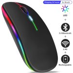 Gaming Mouse Bluetooth Wireless with USB 2.4GHz