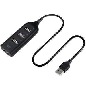 Universal USB Hub 4 Port Splitter Adapter