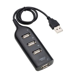 Universal USB Hub 4 Port Splitter Adapter