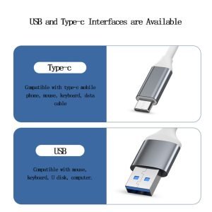 A Multiport  type C USB 3.0 Hub High Speed Splitter 5Gbps
