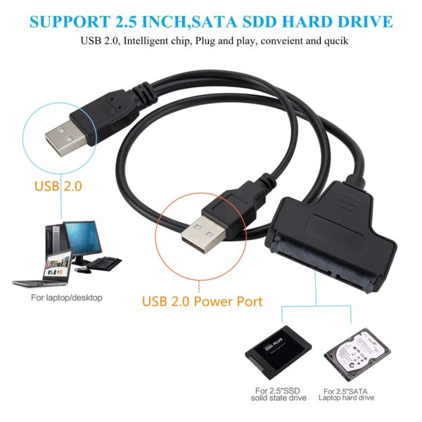 Cable USB SATA 3 Adapter UP To 6 Gbps - Image 6