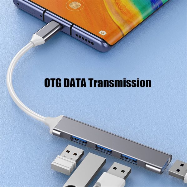 4 Port Multi USB Splitter Adapter - Image 3