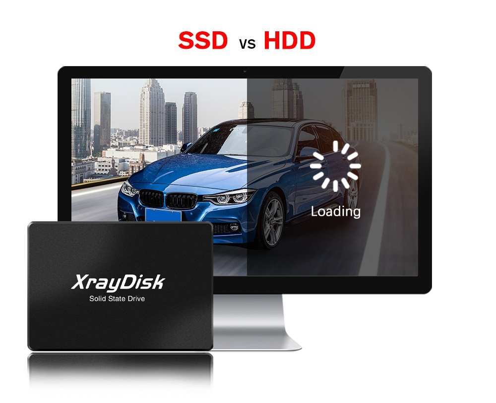Xraydisk Sata3 Ssd 60GB 128GB 240GB 120GB 256GB 480GB 500gb 1TB Hdd 2.5 Hard Disk Disc  2.5 " Internal Solid State Drive