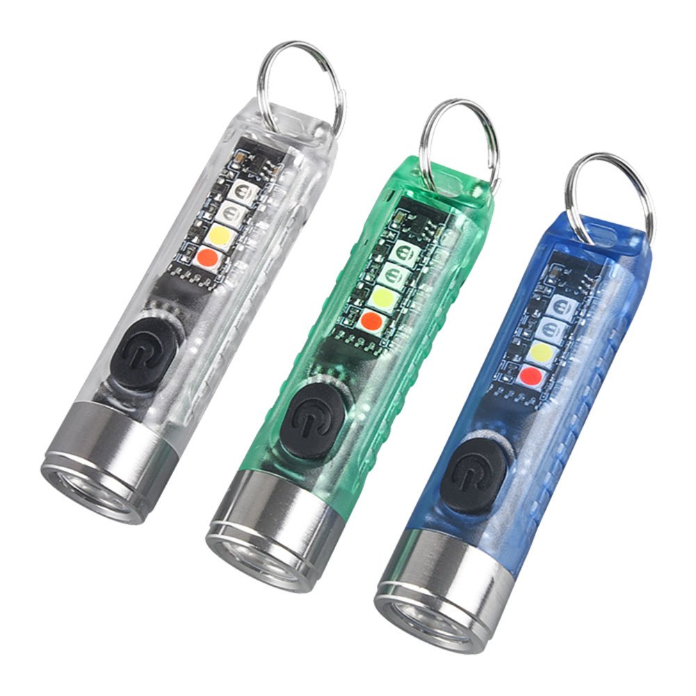 Mini Torch Lamp 10 Gear Adjustable Emergency Light USB Rechargeable IP65 Waterproof for Camping Working Hiking Emergency Tool