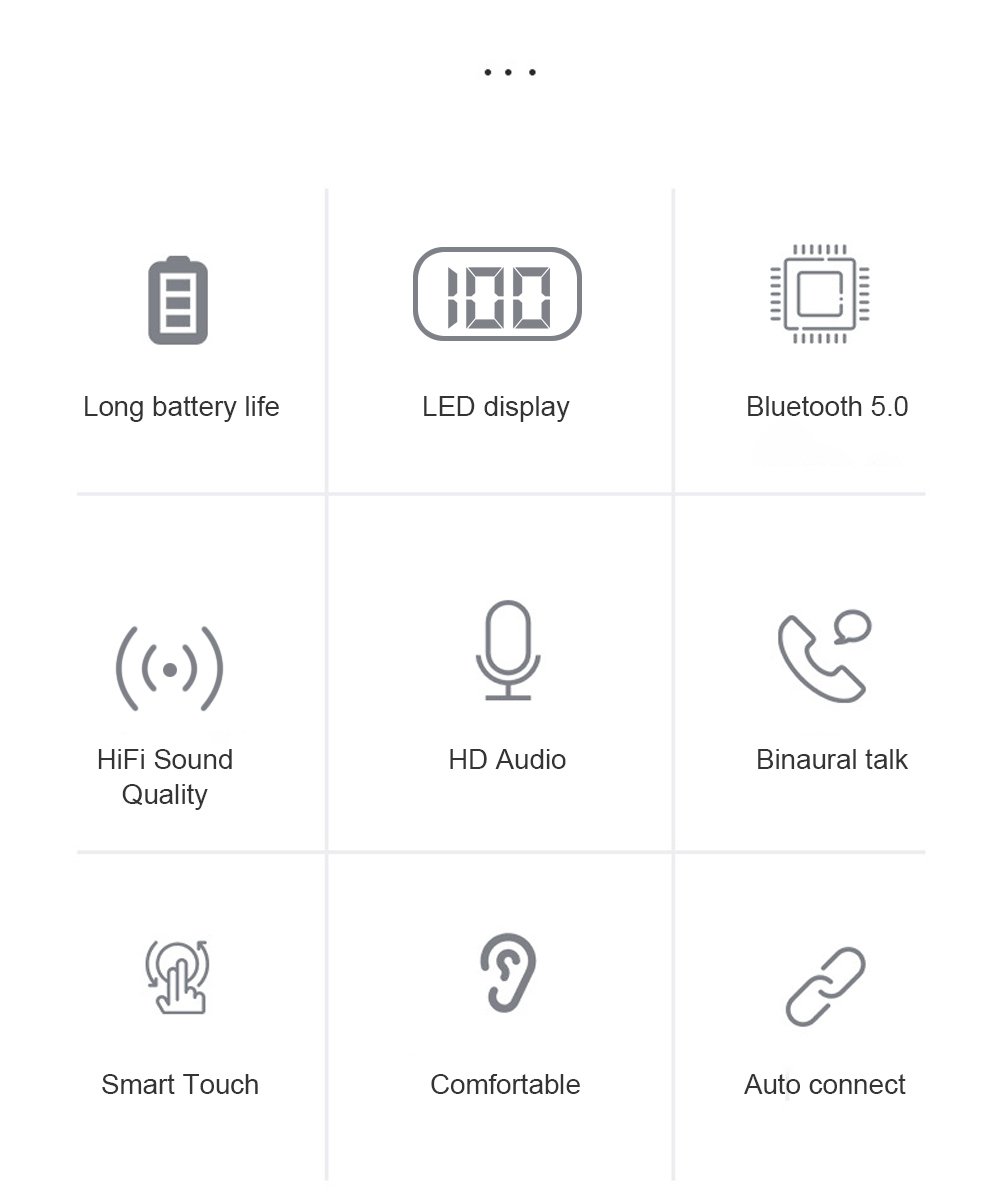 Xiaomi TWS Wireless Earphone Bluetooth 5.0 Earbud Touch Control In-ear 9D Stereo Sports Waterproof HD Call Hifi Headset With Mic