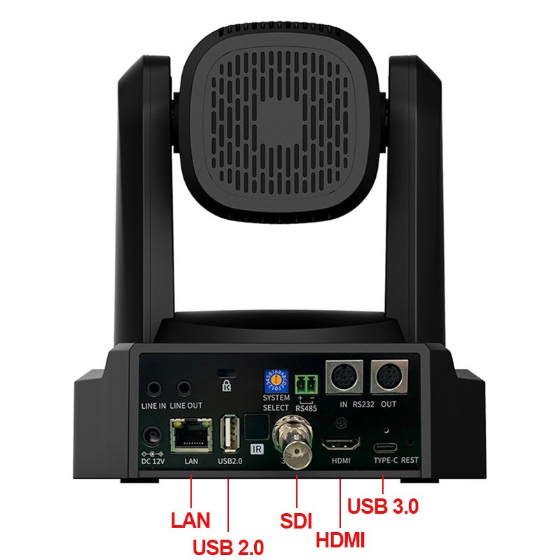 iclub AI auto Tracking 4K/HD1080P PTZ 3G-SDI Camera Video Conference Camera POE 12X 20x 30x Zoom HDMI LAN USB3.0 Live Stream