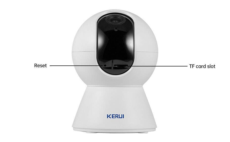 KERUI 1080P 2MP Tuya Smart Mini WiFi IP Camera Indoor Wireless Security Home CCTV Surveillance Camera 2MP With Auto Tracking