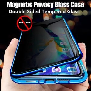Anti-Peeping Privacy Protection Magnetic Case For iPhone