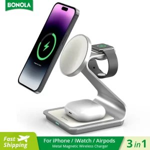 Magnetic 3 in 1 Wireless Charger for iPhone
