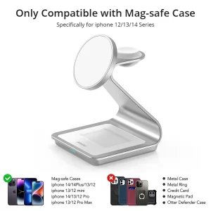 Magnetic 3 in 1 Wireless Charger for iPhone