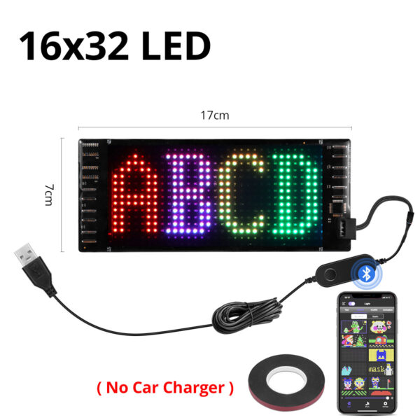 USB Programmable LED Pixel Matrix Soft Screen - Image 3