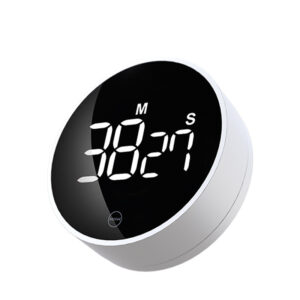 Rotating Timer Magnetic Silent Timer – White