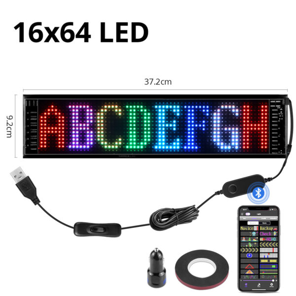 USB Programmable LED Pixel Matrix Soft Screen - Image 5