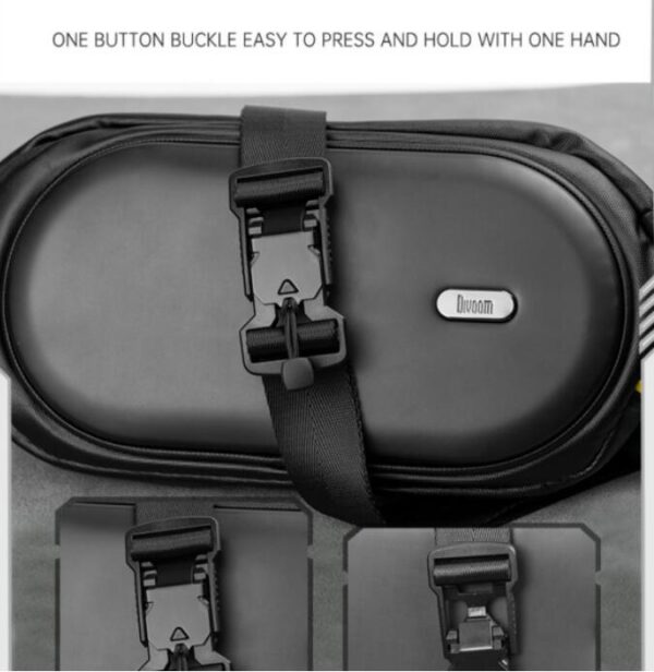 Men's LED Cycling Single Shoulder Crossbody Pixel Bag - Image 4