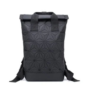 New Men Laptop Backpacks Women Luminous Geometric Backpack