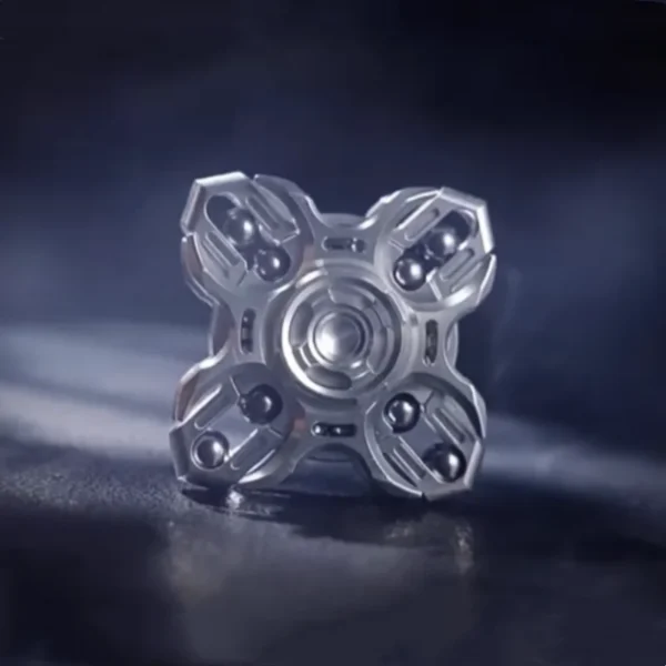 Oracle Tuning Fork EDC Fidget Spinner Crisp Sound Double-Sided Linkage Stress Relief - Image 4