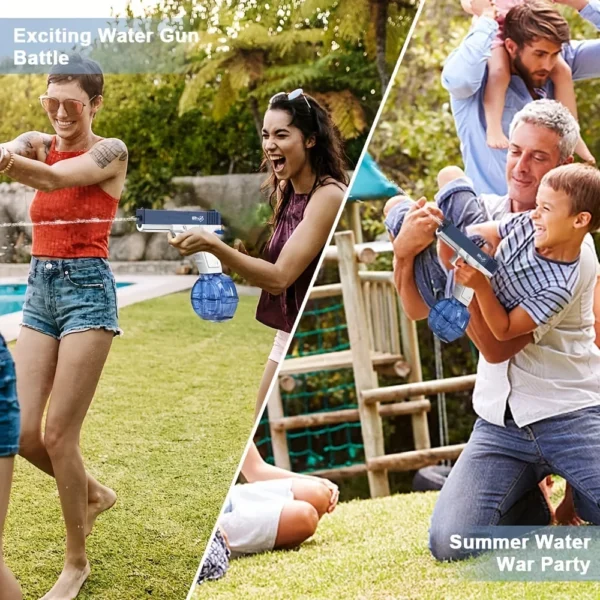 Electric toy water gun, water toy electric water gun - Image 5