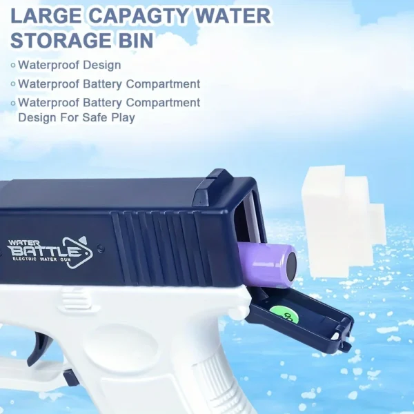 Electric toy water gun, water toy electric water gun - Image 4