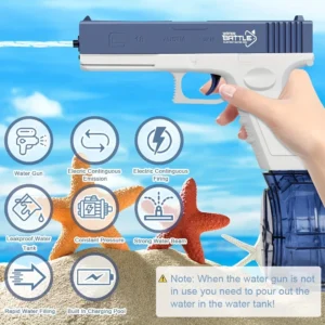 Electric toy water gun, water toy electric water gun